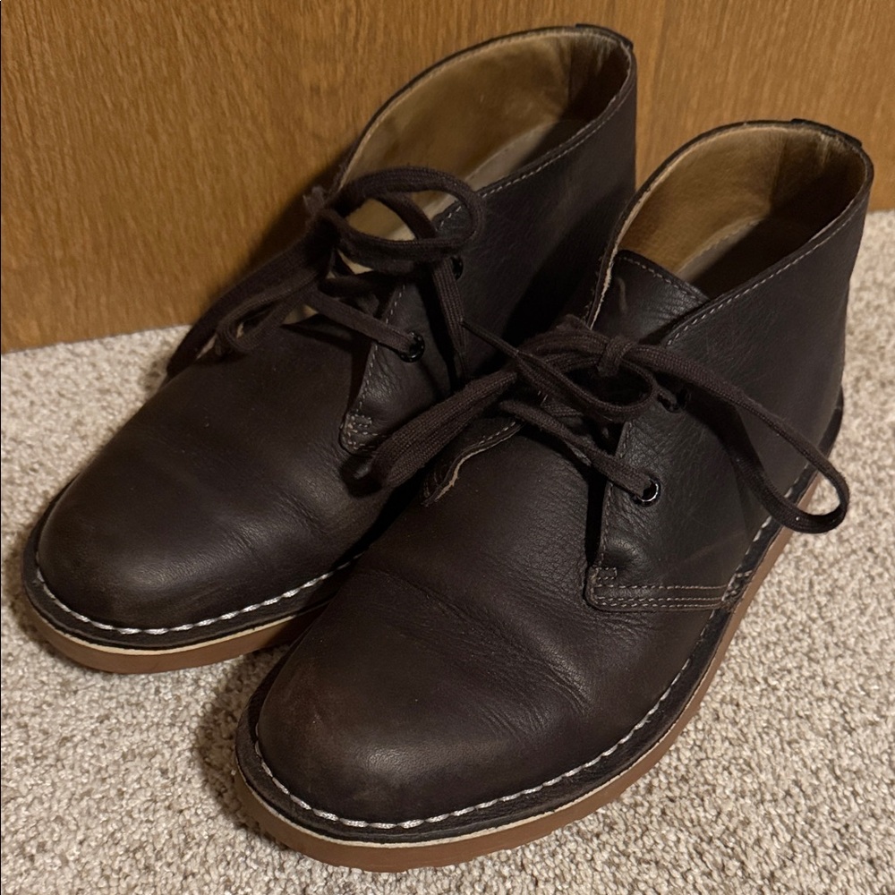 Women’s LL Bean Brown Leather Chukka Boots